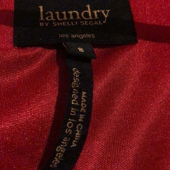 Laundry Red Dress - Picture 5 of 5